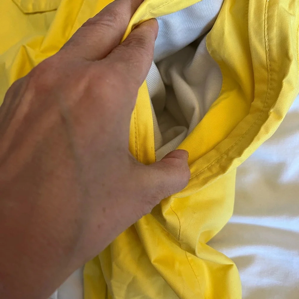 BONFIRE Snowboard pants. Yellow, size small - Picture 10 of 15